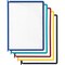 Durable Office Products Refill Panels, Letter-Size, Set of 5, 10 Shts, Assorted PK DBL554800 - alternate 1